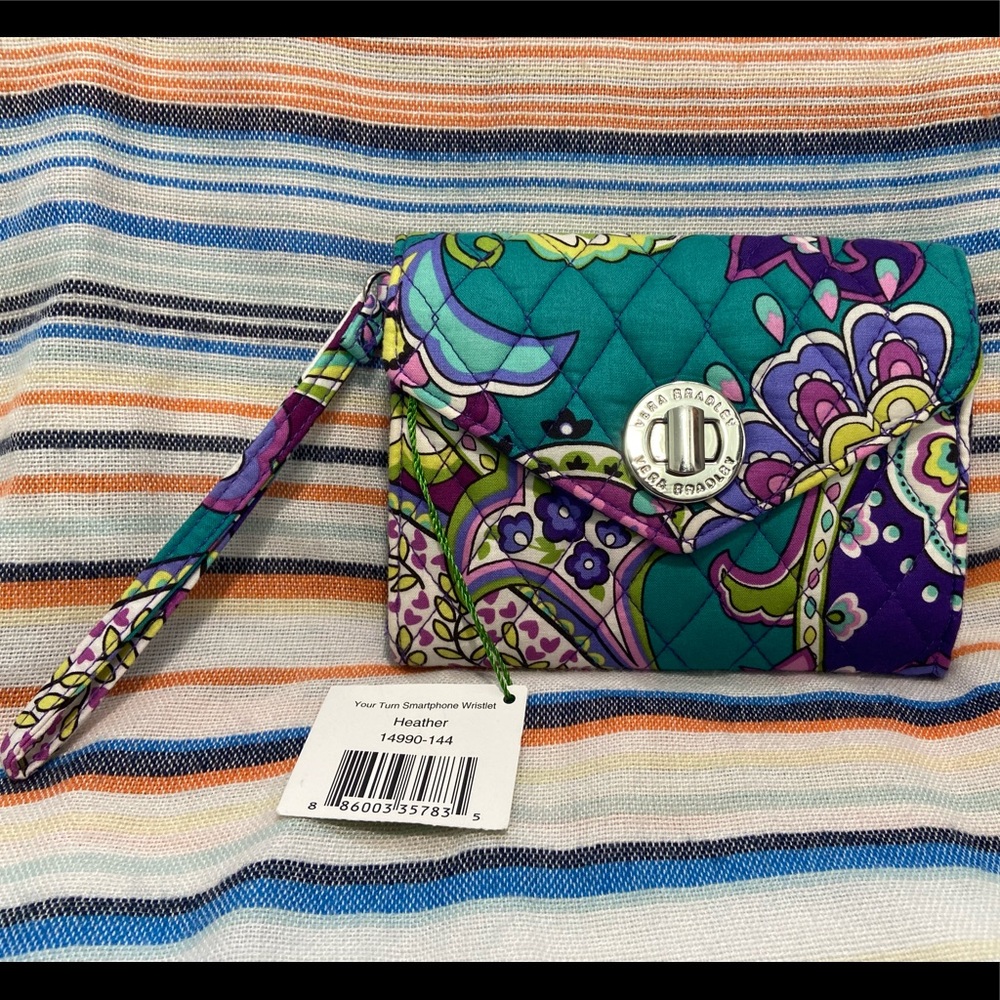 Vera Bradley Your Turn Wristlet NWT